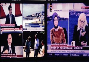 Haber Kanalları Davutoğlu nu Unuttu!
